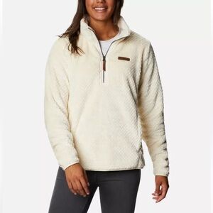 Columbia Sherpa Half-Zip Pullover - Cozy & Classic